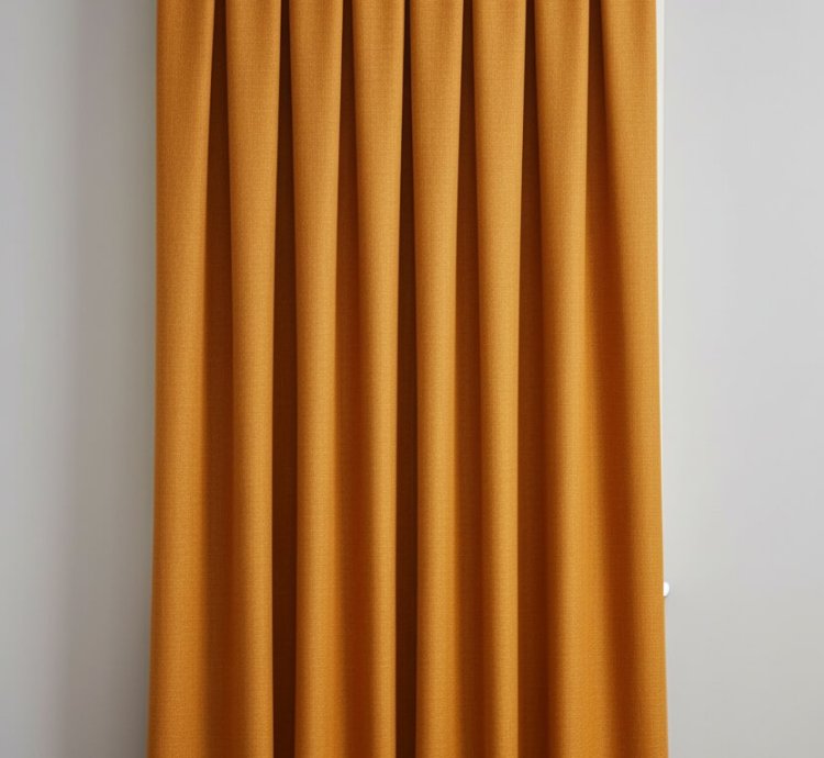 Cortinas Terciopelo Taç Narden Naranja - Hechas a Mano Dimout