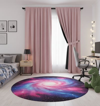 Buonasera Pembe Işık Geçirmez Astarlı Fon Perde %100 Karartma