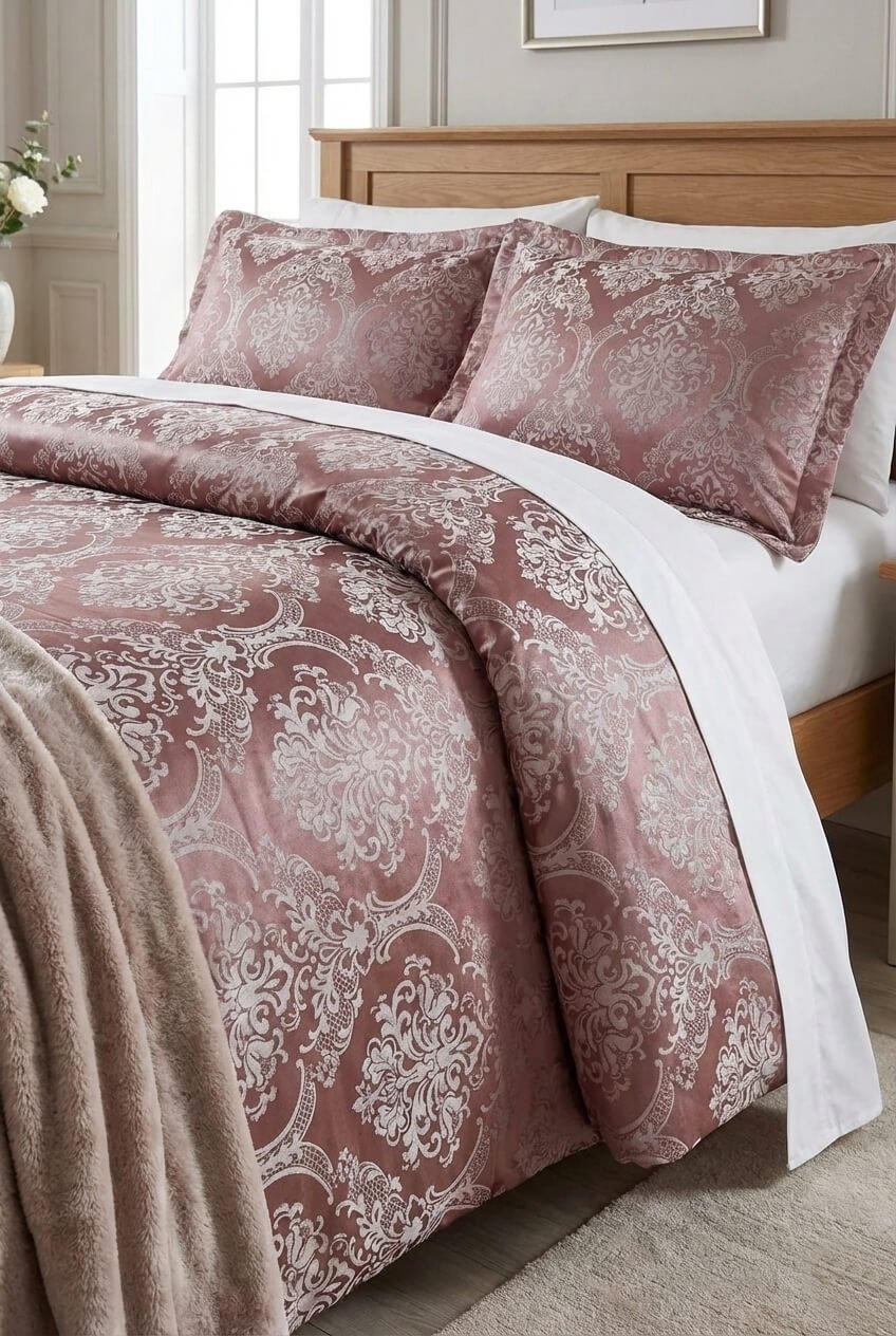 Parure de Lit Sur Mesure en Satin de Coton 100% | Confection Personnalisée