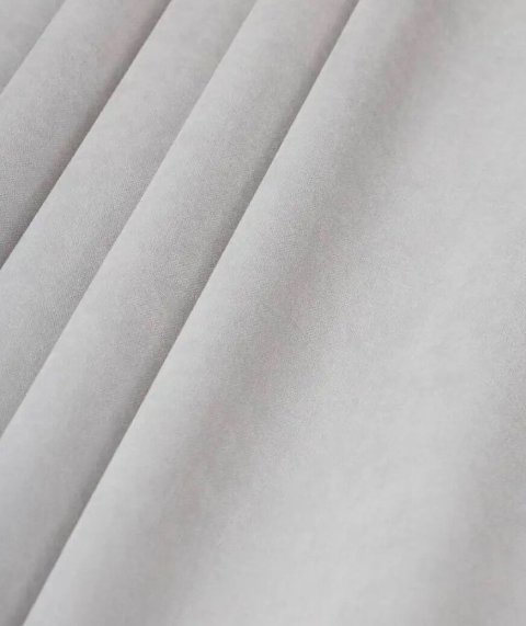 Rideaux Velours Doux Gris Poussière Taç Narden - Fait Main Dimout 5