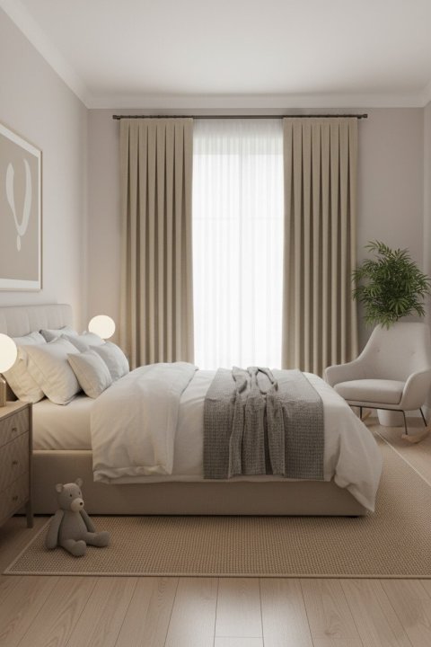 Cortinas Terciopelo Taç Narden Camel (Beige) - Hechas a Mano Dimout 5
