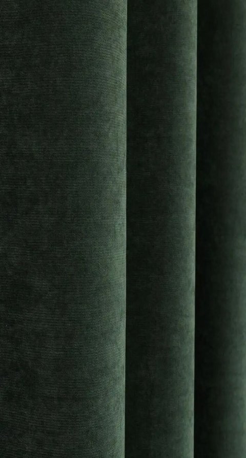 Taç Narden Grass Green Soft Velvet Curtains - Custom Handmade Dimout 3