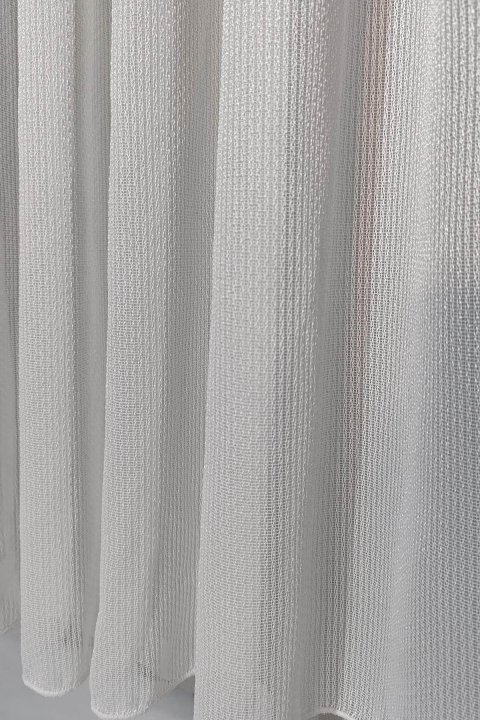 Tenda Mazura Effetto Lino - Bianco Sporco, No Stiro & Caduta Perfetta