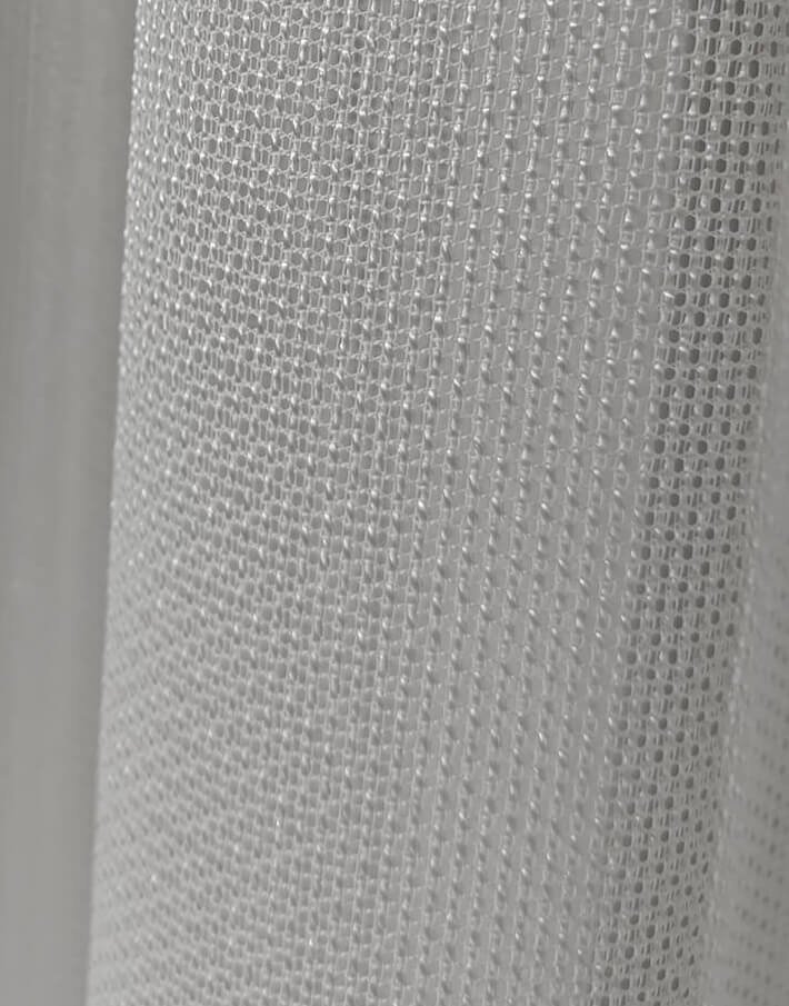 Sora Premium Witte Vitrage - Zware Kwaliteit & Kreukvrij (Strijkvrij)