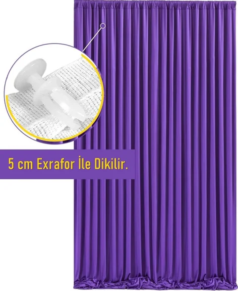 Rideaux Prune Violet Infroissables | Occultation 85% & Isolation