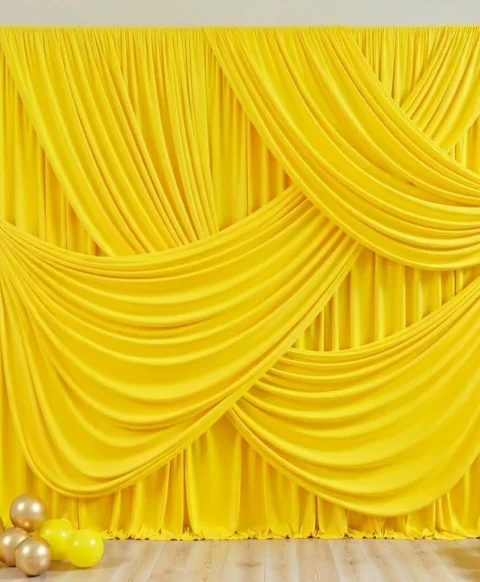 Rideaux Occultants Jaunes Infroissables | Tissage 4 Couches 73% Occultation & Isolation 4