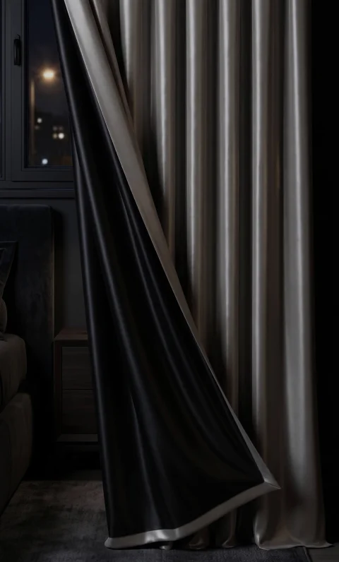 Light Grey 100% Blackout Curtains for Bedroom | Thermal Insulated Drapes 5