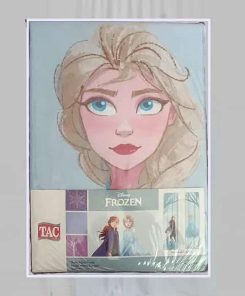 Disney Frozen 2 Kar Taneleri Orijinal Lisanslı Çocuk Odası Fon Perdesi 140x265cm