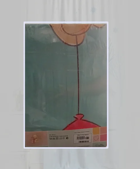Disney Winnie The Pooh Ballon Origineel Gelicentieerd Kindergordijn 140x265 cm!!