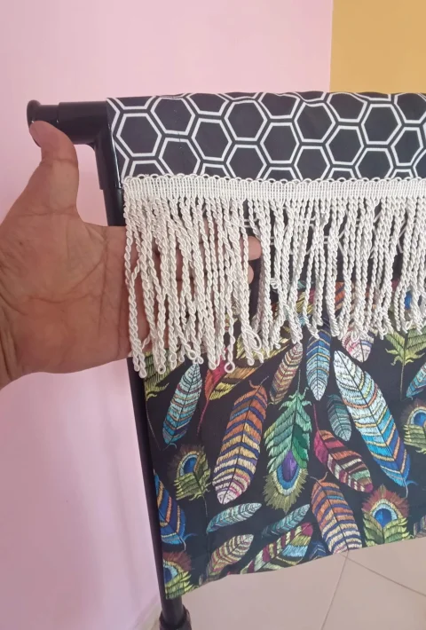 Mantovana Camion e Camper Stampa Piume Boho 5
