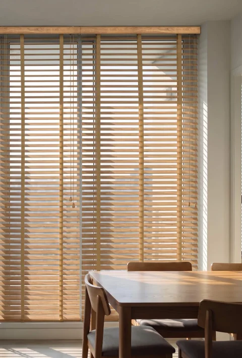 Natural Oak Wooden Blinds | Authentic Wood Grain & Made-to-Measure 5