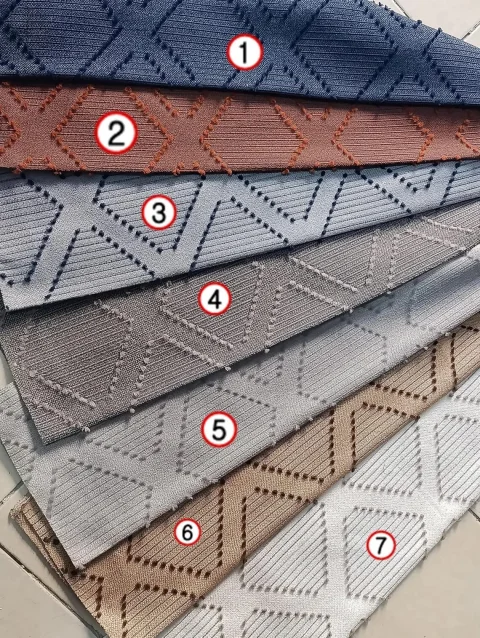 Premium Kiremit Rengi Dokulu Kabartmalı Elmas Desenli Ağır Fon Perde – Kişiye Özel Dikim & Pile Seçenekleri 3