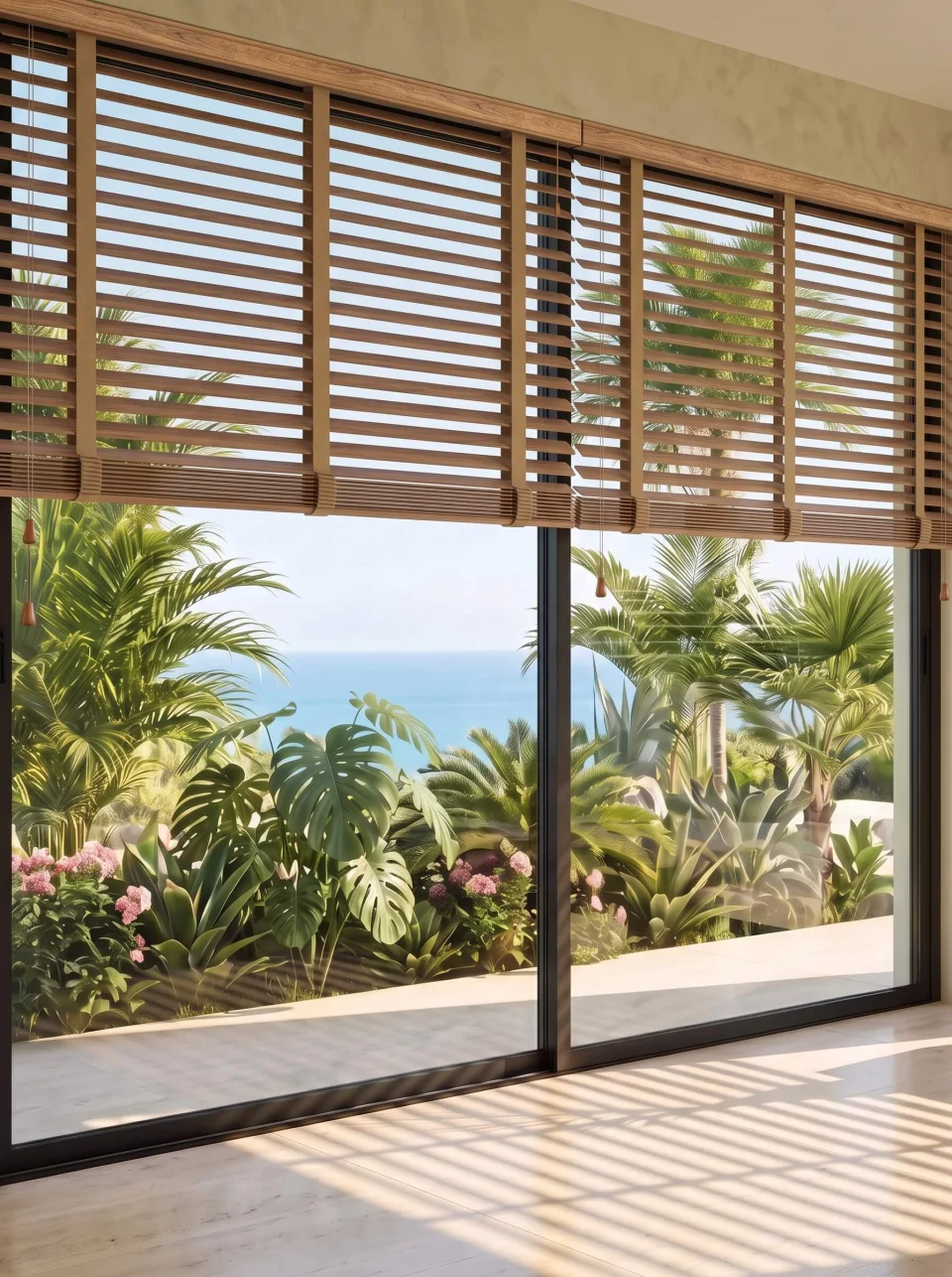 Natural Oak Wooden Blinds | Authentic Wood Grain & Made-to-Measure