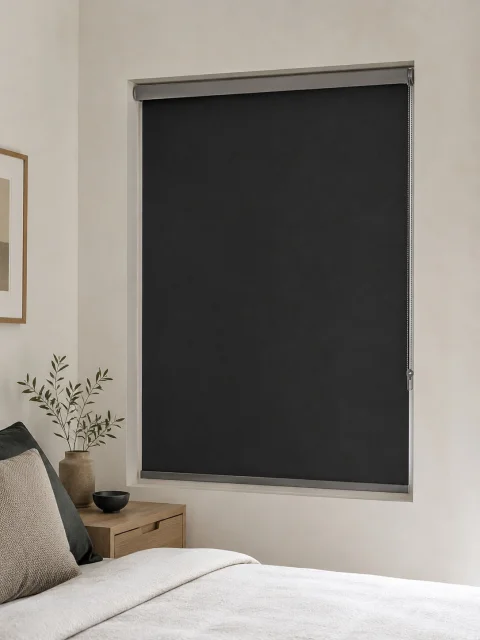 Özel Ölçü %100 Karartma Blackout Stor Perde – Siyah